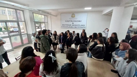 Manisa Zeynep Gülin Öngör Mesleki ve Teknik Anadolu Lisesi Öğrencilerinin Gastronomi ve Mutfak Sanatları Bölümü Ziyareti